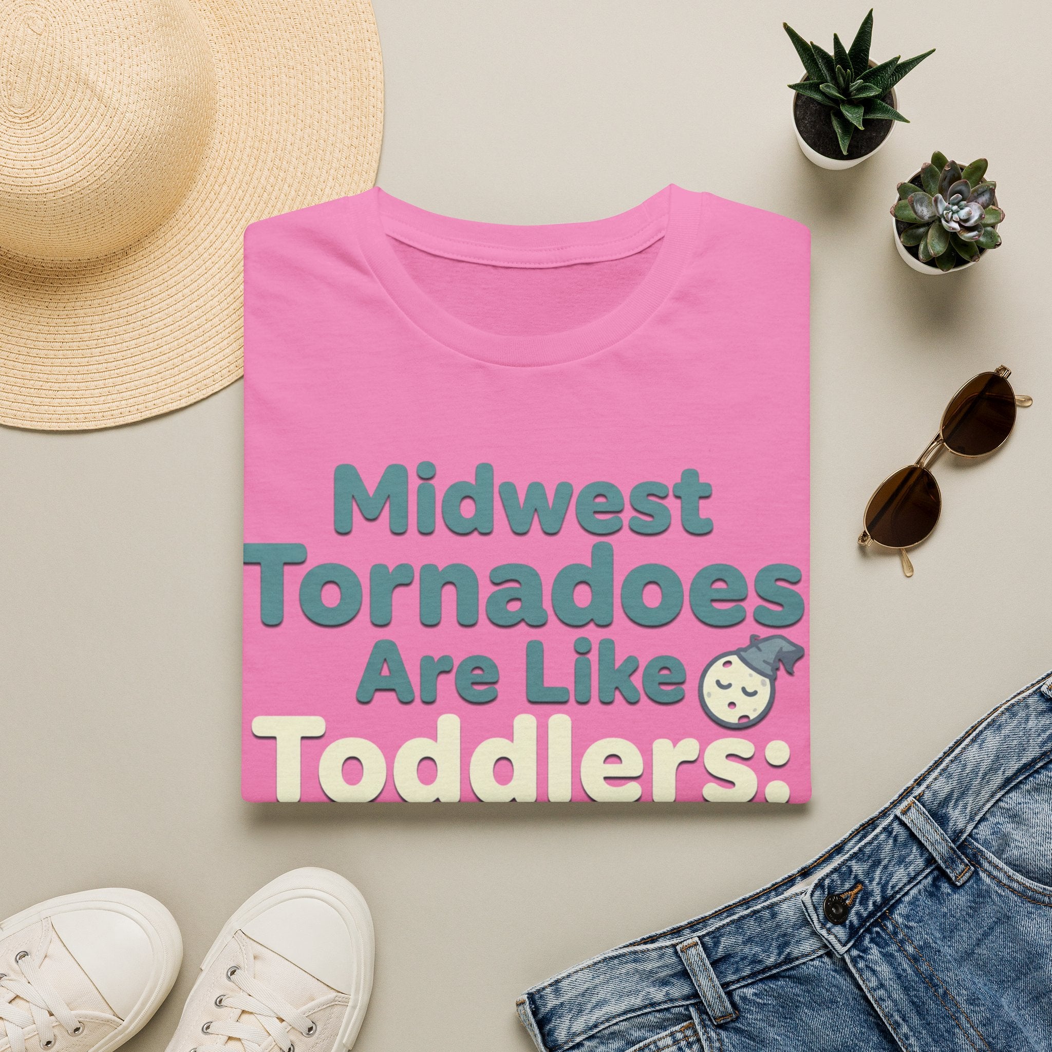 Tornadoes Are Like Toddlers T-Shirt