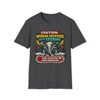 Caution: Storm Obsessed Woman T-Shirt