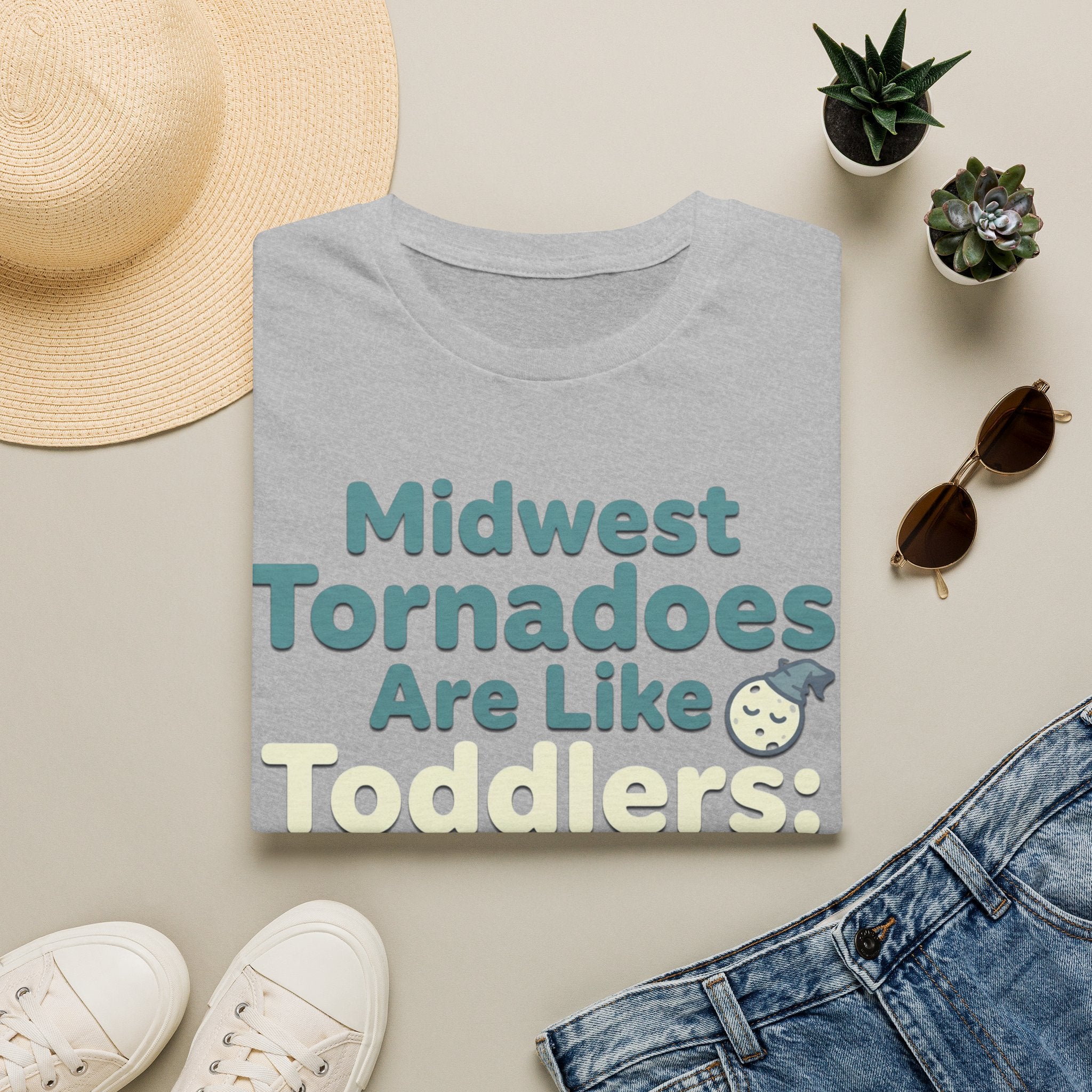 Tornadoes Are Like Toddlers T-Shirt