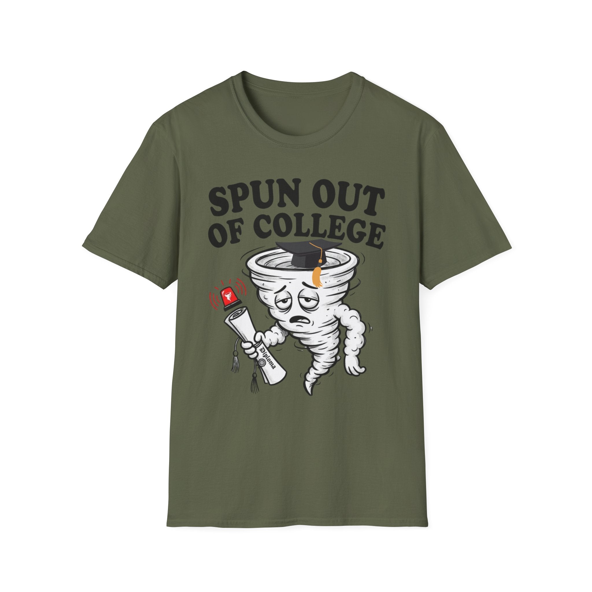 Spun Out of College T-Shirt